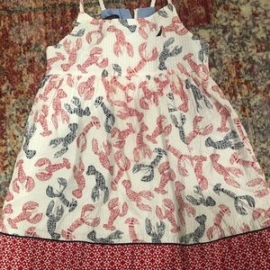 EUC 4T Nautica Lobster Dress